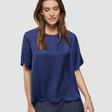 Women's Amara Blouse Navy