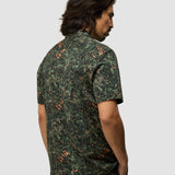 Bowling Short Sleeve Shirt Forest Night