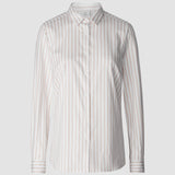 Business Shirt Slim Caramel Stripes