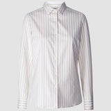 Business Shirt Regular Caramel Stripes