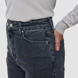 Women's Classic Jeans Relaxed Fit Washed Black
