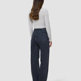 Women's Classic Jeans Relaxed Fit Washed Black