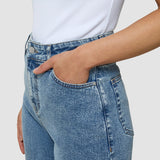 Women's Classic Jeans Relaxed Fit Snow Blue Wash
