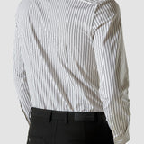 Classic Shirt Black Stripes Regular