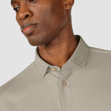 Classic Hemd Stone Beige Regular