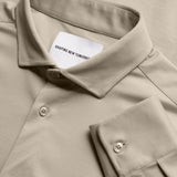Classic Hemd Stone Beige Regular