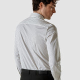Classic Shirt Black Stripes Regular