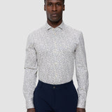 Classic Shirt Bluebell Flowers Slim