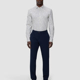 Classic Shirt Bluebell Flowers Slim