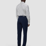 Classic Shirt Bluebell Flowers Slim