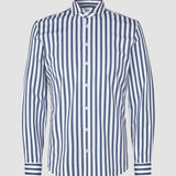 Classic Shirt Dusky Blue Stripe Regular