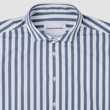 Classic Shirt Dusky Blue Stripe Regular
