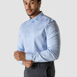 Classic Shirt Light Blue Stripes Slim