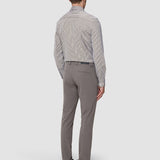 Classic Shirt Shadow Brown Stripe Regular