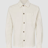 Corduroy Overshirt Off White