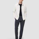 Corduroy Overshirt Off White