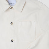 Corduroy Overshirt Off White