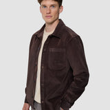 Corduroy Overshirt Espresso