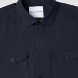 Effortless Overshirt Dark Navy