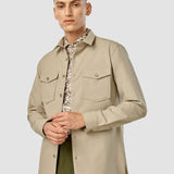 Essential Overshirt Moonstone Melange