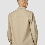 Essential Overshirt Moonstone Melange
