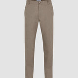 Essential Pants Relaxed Fit Dark Beige Melange