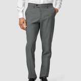 Essential Suit Pants Regular Dark Grey Melange
