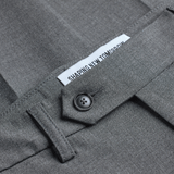 Essential Suit Pants Regular Dark Grey Melange