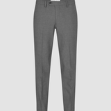 Essential Suit Pants Regular Dark Grey Melange
