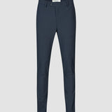 Essential Suit Pants Slim Dark Blue Check