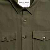 Essential Overshirt Clover Green