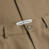 Essential Pants Regular Vintage Brown Melange