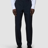 Essential Suit Pants Regular Navy Stripes