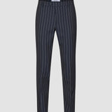 Essential Suit Pants Regular Navy Stripes