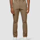 Essential Pants Slim Vintage Brown Melange