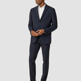 Essential Suit Pants Regular Navy Pinstripe