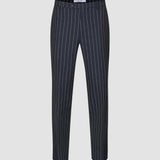 Essential Suit Pants Relaxed Fit Navy Stripes