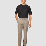 Essential Suit Pants Relaxed Fit Beige Melange