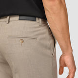 Essential Suit Pants Relaxed Fit Beige Melange