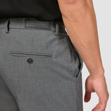 Essential Suit Pants Relaxed Fit Dark Grey Melange