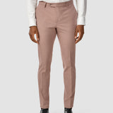 Essential Suit Pants Slim Dusty Lilac Melange