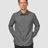 Essential Jacket Dark Grey Melange