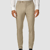 Essential Suit Pants Slim Beige Melange