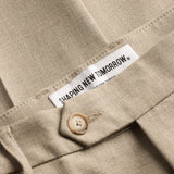 Essential Suit Pants Slim Beige Melange