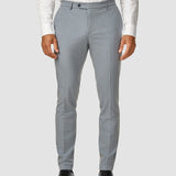 Essential Suit Pants Slim Light Blue Melange