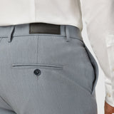 Essential Suit Pants Slim Light Blue Melange