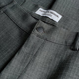 Heavy Edition Pants Regular Grey Herringbone 2.0
