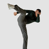 Heavy Edition Pants Slim Dark Grey Melange