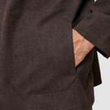 Heritage Overshirt Ash Brown