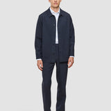 Heritage Overshirt Dark Navy Pinstripe